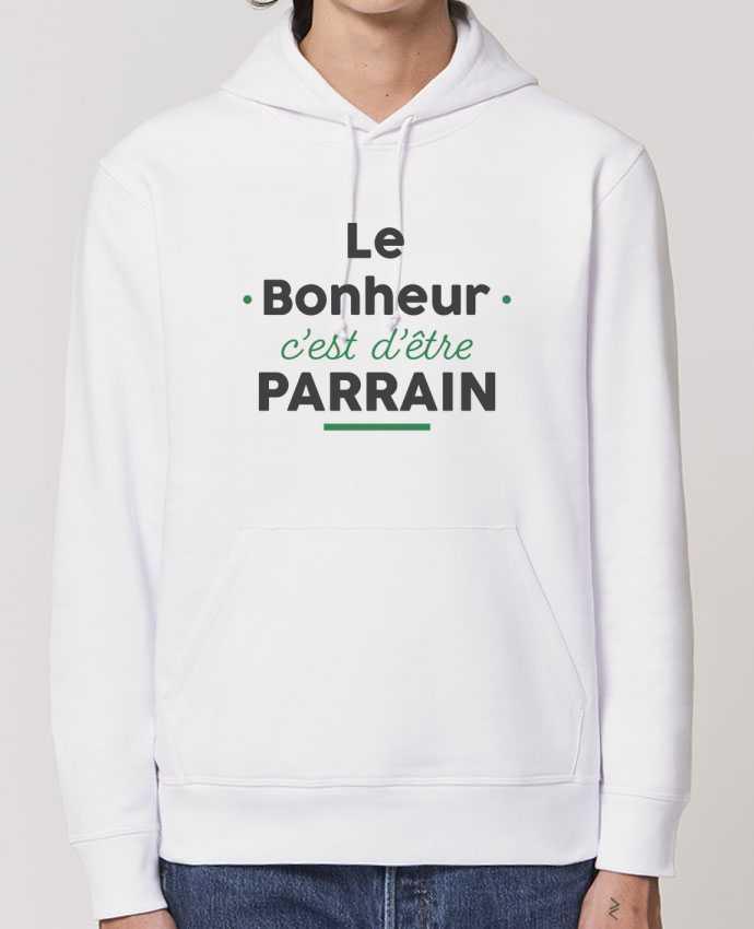 Sweat-Shirt Capuche Essentiel Unisexe Drummer Le Bonheur c'est d'être byrain Par tunetoo