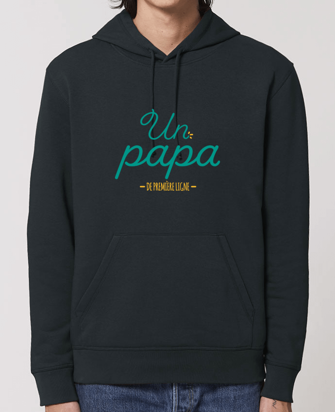 Essential unisex hoodie sweatshirt Drummer Un papa de première ligne Par tunetoo