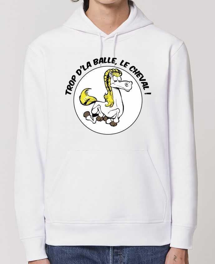 Essential unisex hoodie sweatshirt Drummer Trop d'la balle, le cheval Par Tomi Ax - tomiax.fr