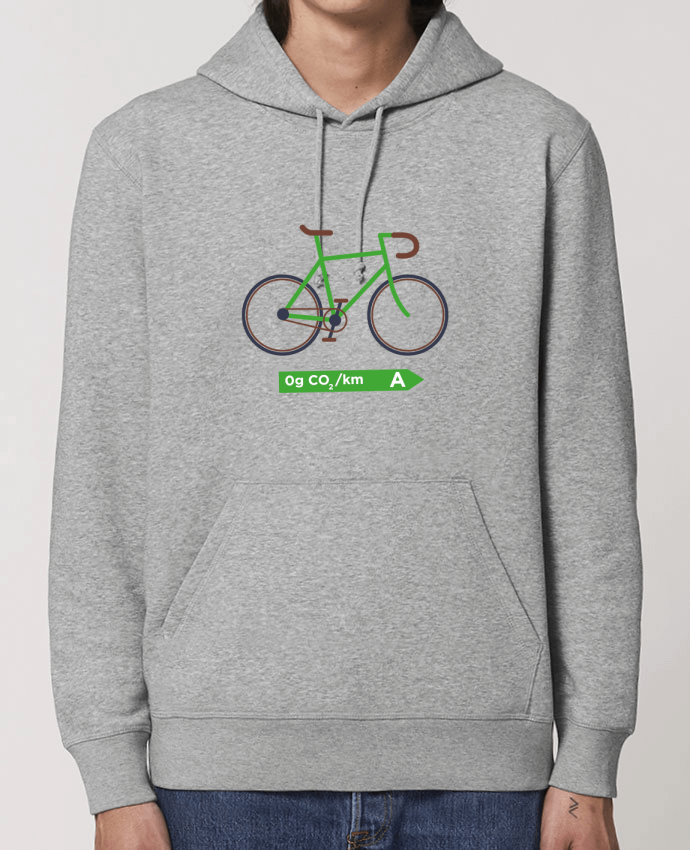 Essential unisex hoodie sweatshirt Drummer Vélo écolo Par tunetoo