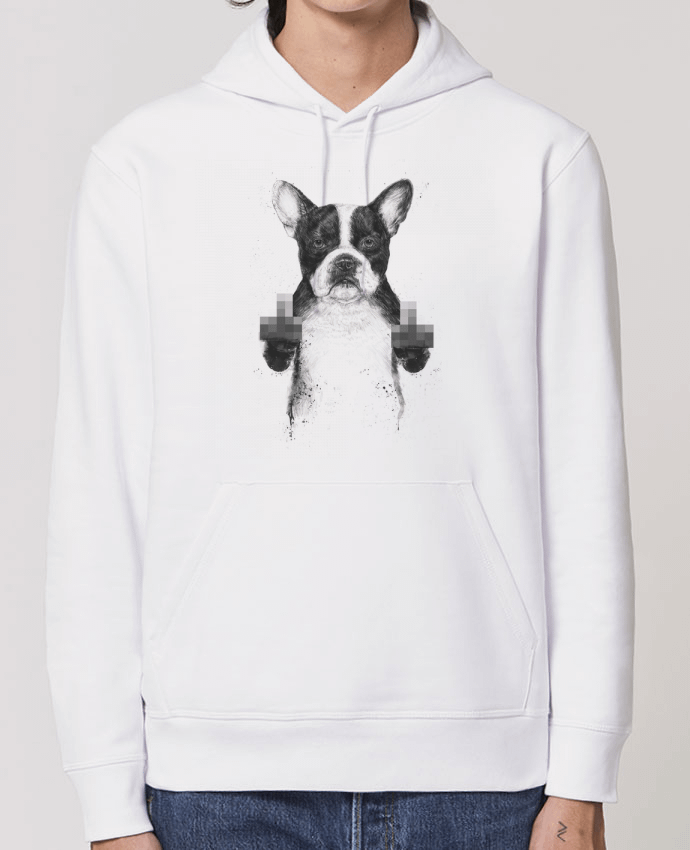 Sudadera Essential con capucha unisex  Drummer Censored dog Par Balàzs Solti