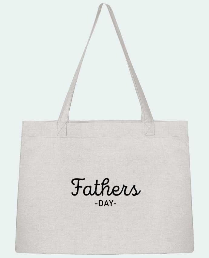 Shopping tote bag Stanley Stella Father's day by tunetoo