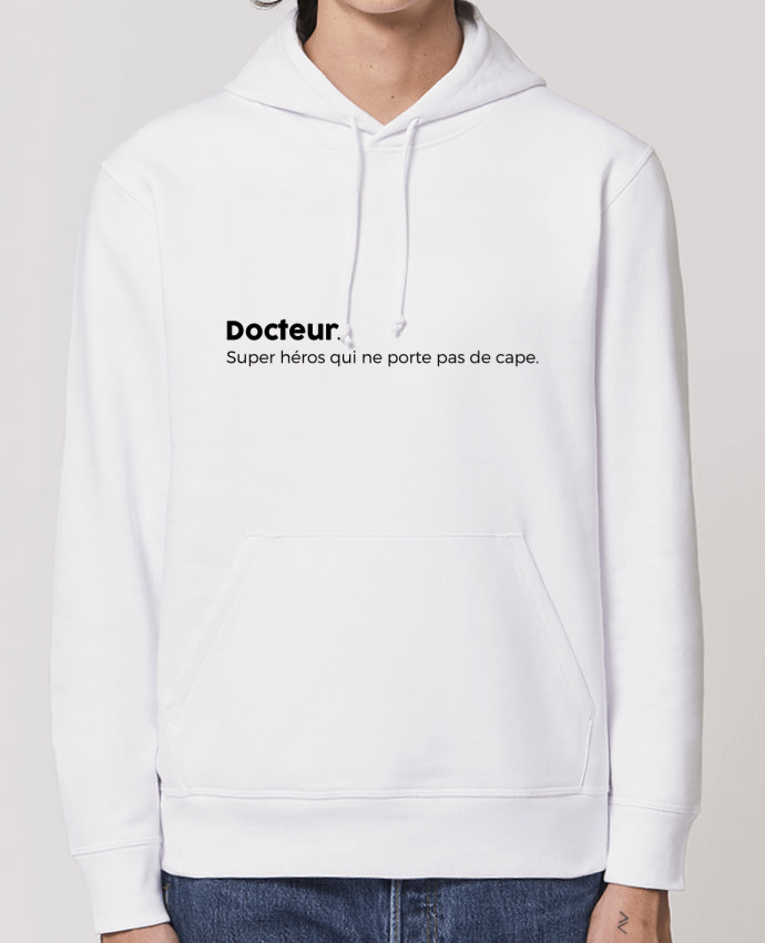 Essential unisex hoodie sweatshirt Drummer Docteur définiton Par tunetoo