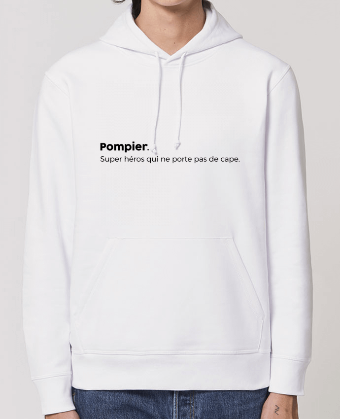 Essential unisex hoodie sweatshirt Drummer Pompier définition Par tunetoo