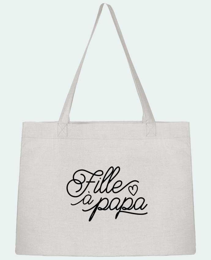 Shopping tote bag Stanley Stella Fille à papa by tunetoo