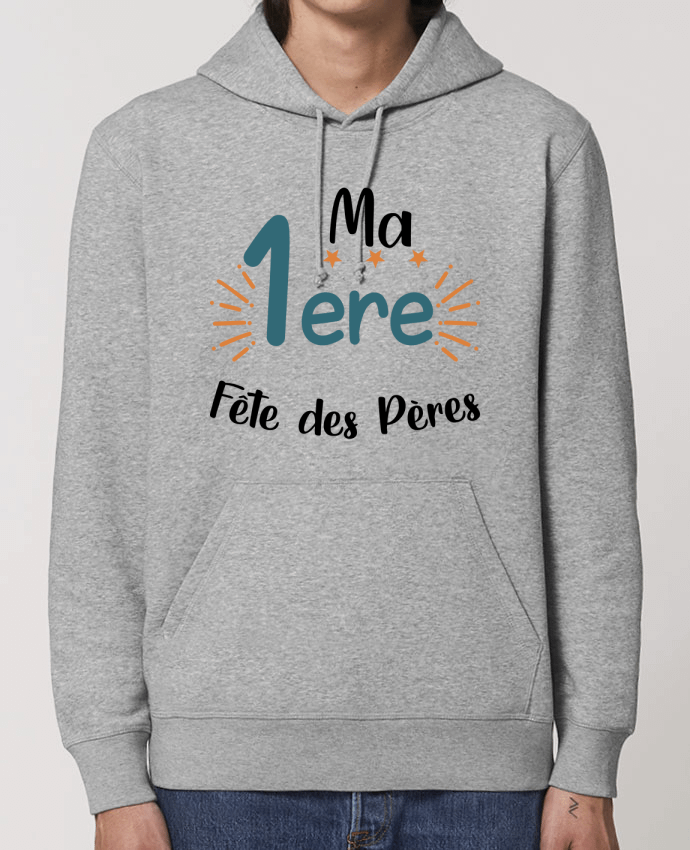 Essential unisex hoodie sweatshirt Drummer Ma 1ere Fête des Pères Par CREATIVE SHIRTS