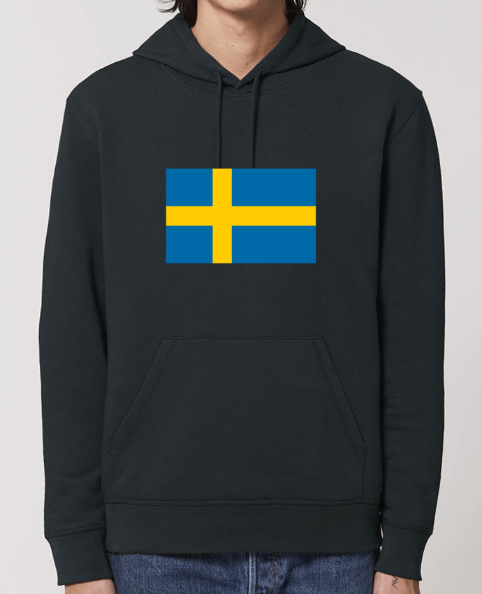 Essential unisex hoodie sweatshirt Drummer SWEDEN Par Dott