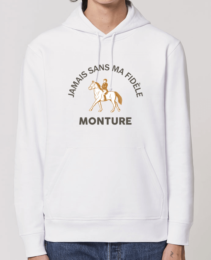 Essential unisex hoodie sweatshirt Drummer Jamais sans ma fidèle monture Par tunetoo