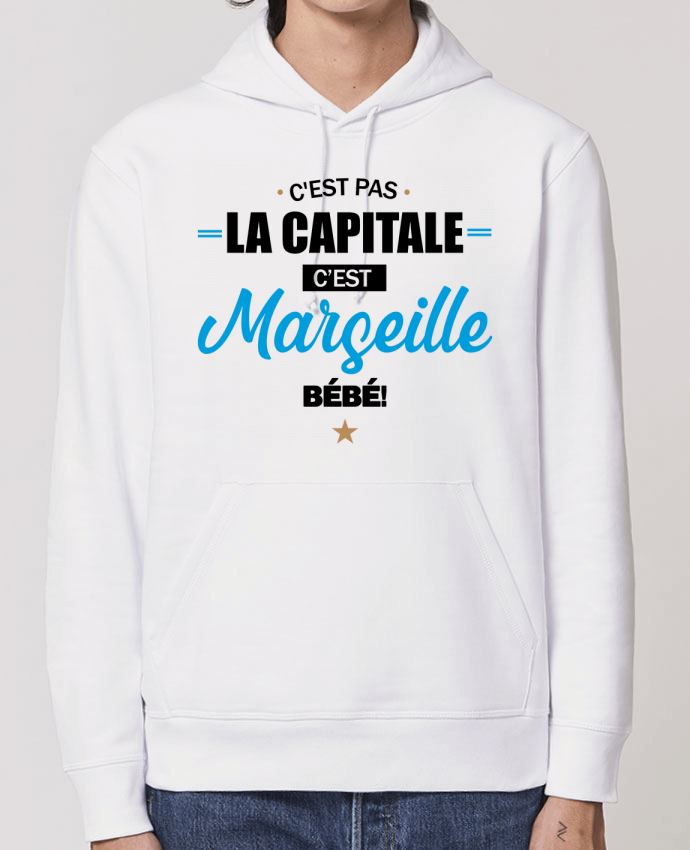 Hoodie C'est Marseille bébé Par La boutique de Laura