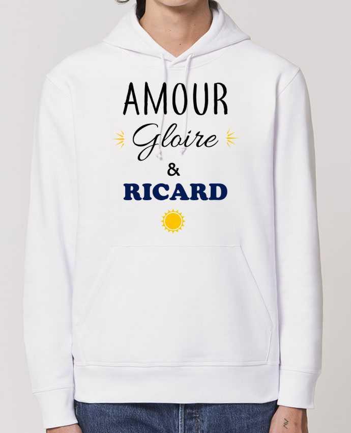 Hoodie Amour gloire & ricard Par La boutique de Laura