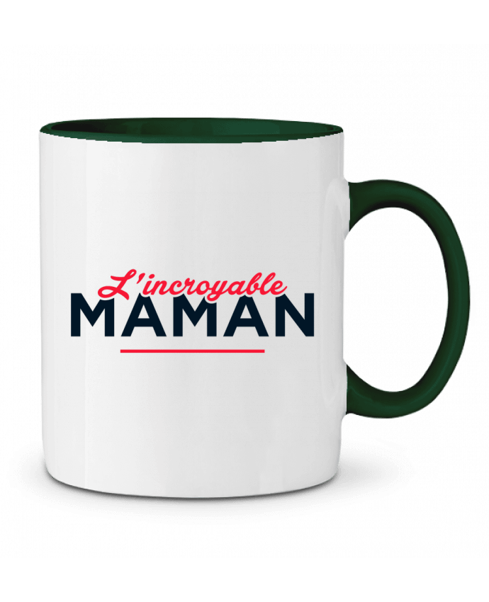 Mug bicolore L'incroyable Maman tunetoo