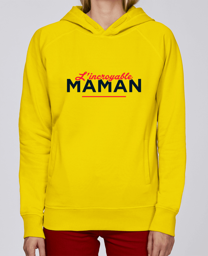 Sweat capuche femme L'incroyable Maman par tunetoo