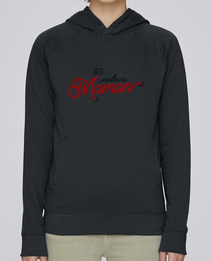 Sweat capuche femme La meilleure maman par tunetoo