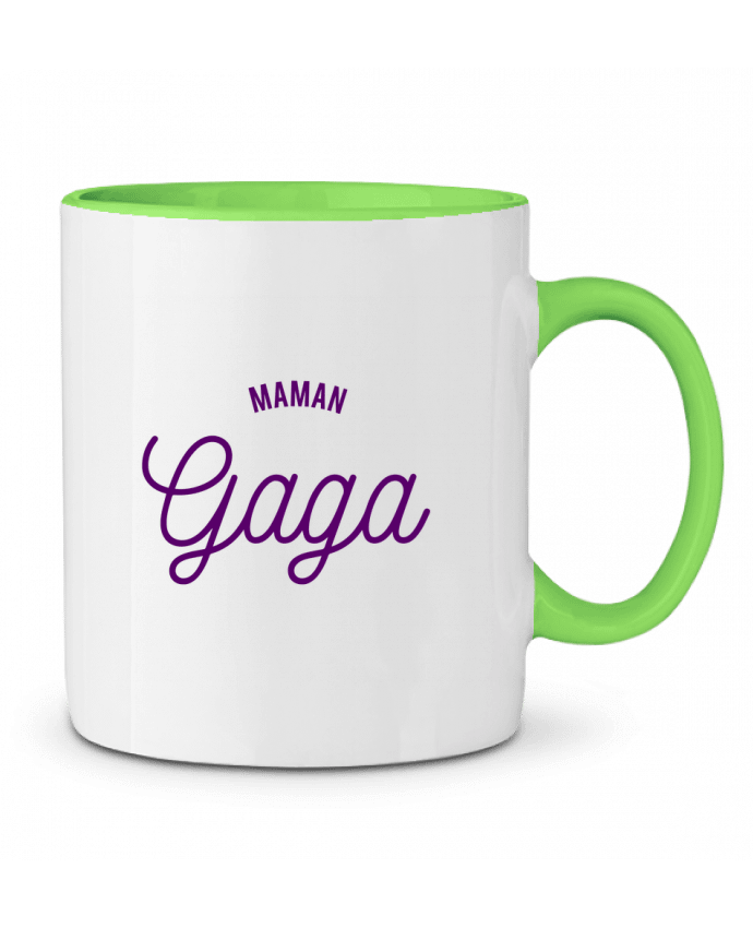 Mug bicolore Maman gaga tunetoo