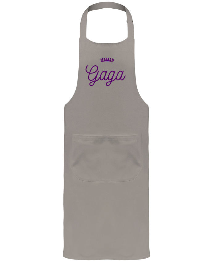 Tablier avec poches Maman gaga par tunetoo