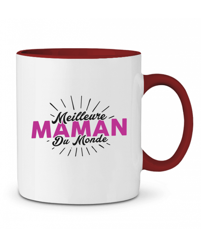 Mug bicolore Meilleure maman du monde tunetoo