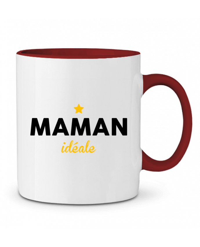 Mug bicolore Maman idéale tunetoo