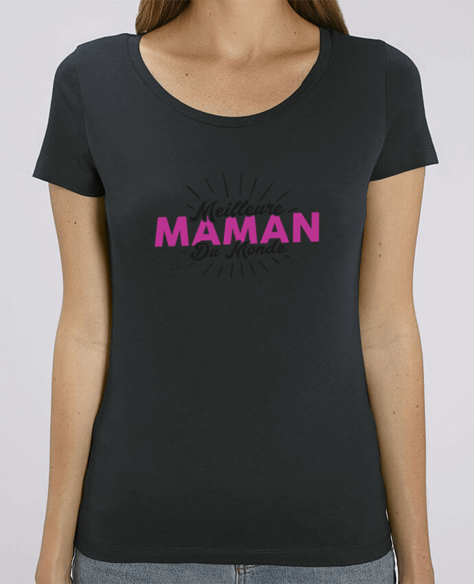 T-shirt Femme Meilleure maman du monde par tunetoo