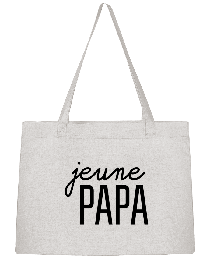 Shopping tote bag Stanley Stella Jeune papa by tunetoo