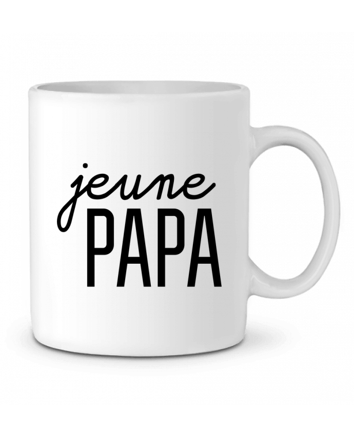Ceramic Mug Jeune papa by tunetoo