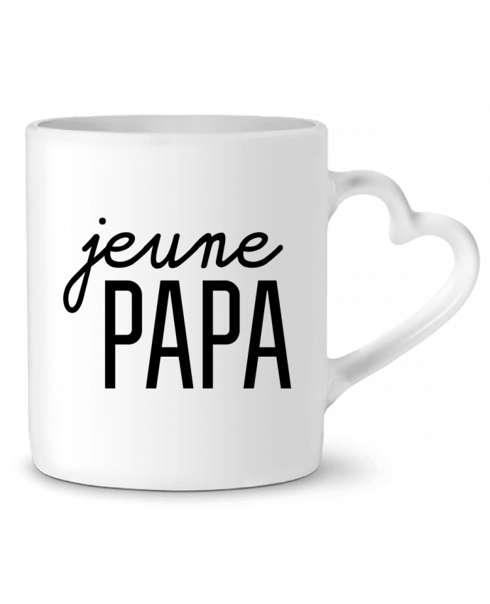 Mug Heart Jeune papa by tunetoo