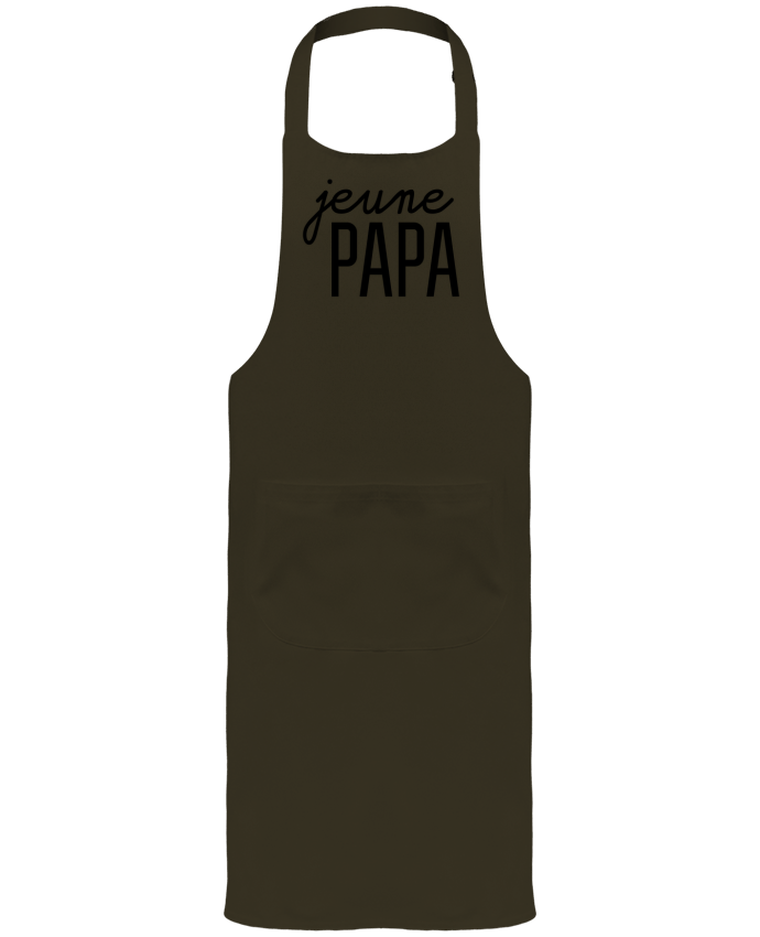 Garden or Sommelier Apron with Pocket Jeune papa by tunetoo