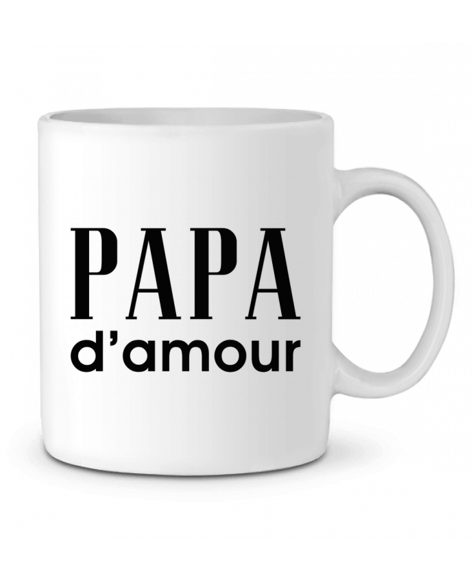 Ceramic Mug Papa d'amour by tunetoo