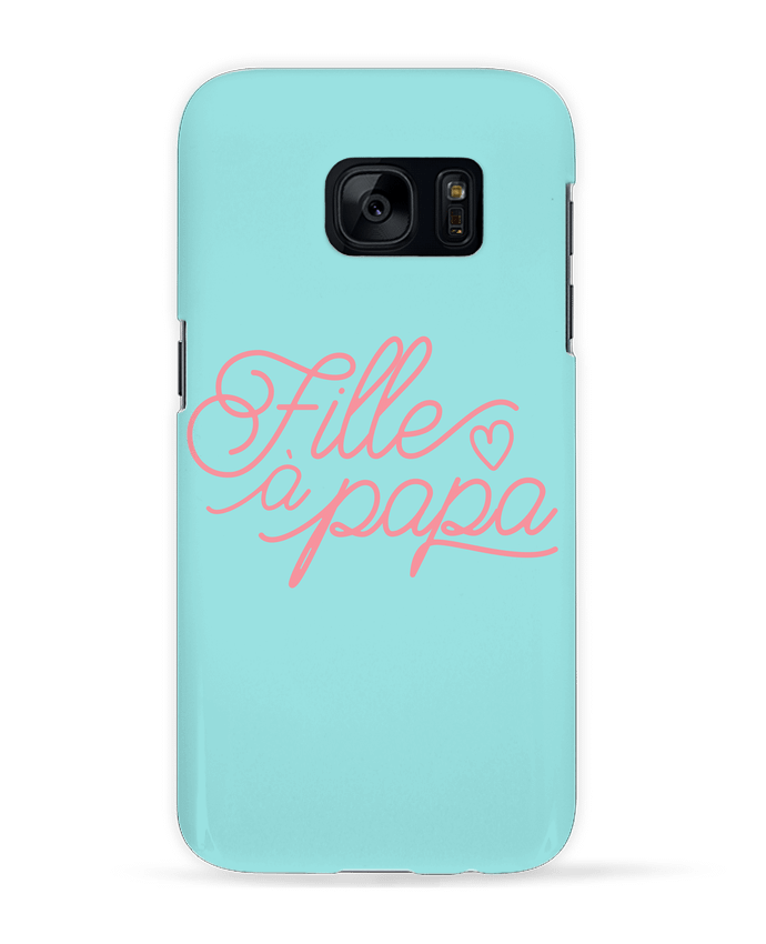 Coque 3D Samsung Galaxy S7  Fille à papa par tunetoo