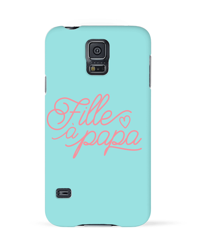 Case 3D Samsung Galaxy S5 Fille à papa by tunetoo