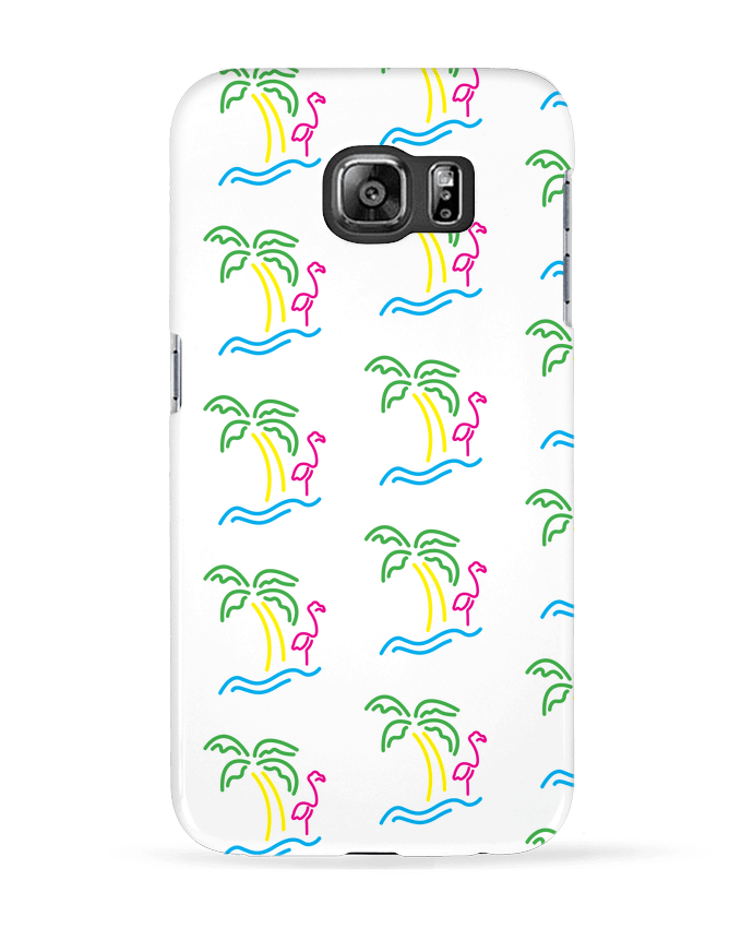 Case 3D Samsung Galaxy S6 Summer - tunetoo