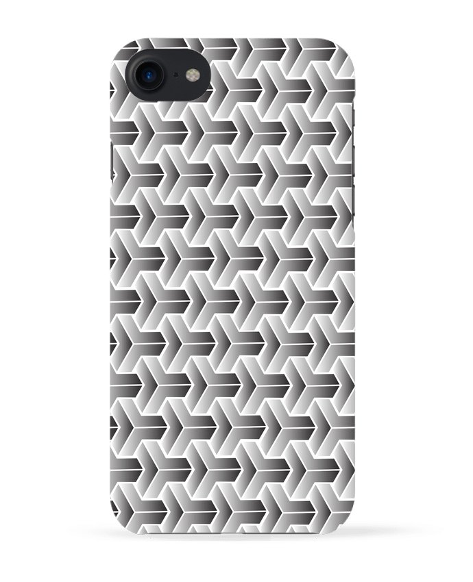Case 3D iPhone 7 Pattern géométrique de tunetoo
