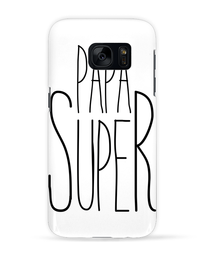 Case 3D Samsung Galaxy S7 Papa Super by tunetoo