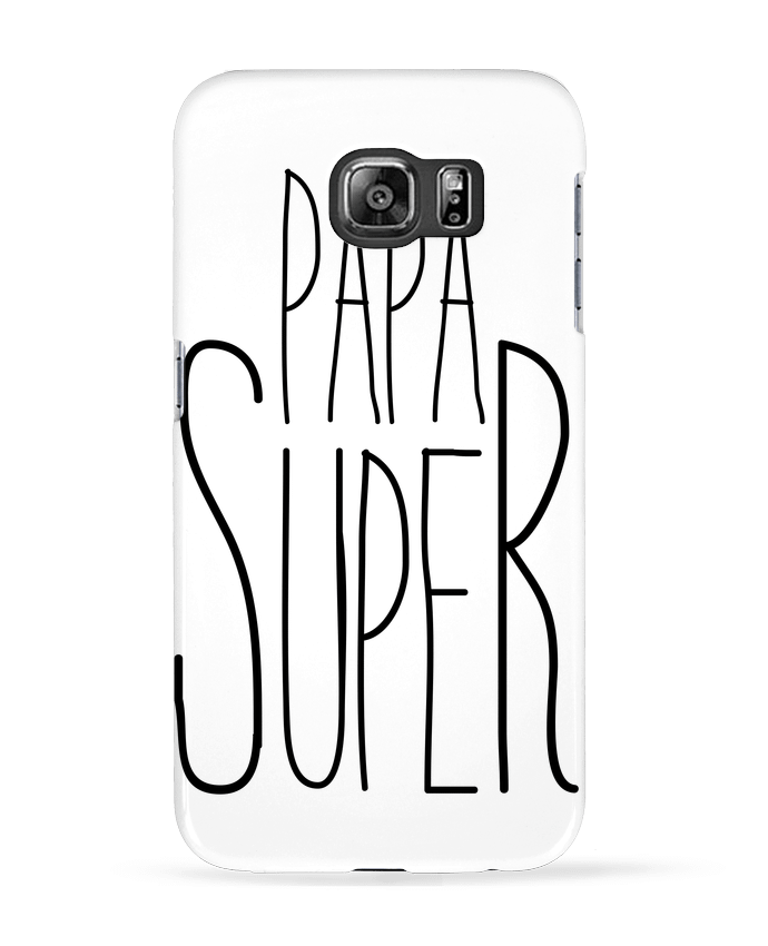 Case 3D Samsung Galaxy S6 Papa Super - tunetoo