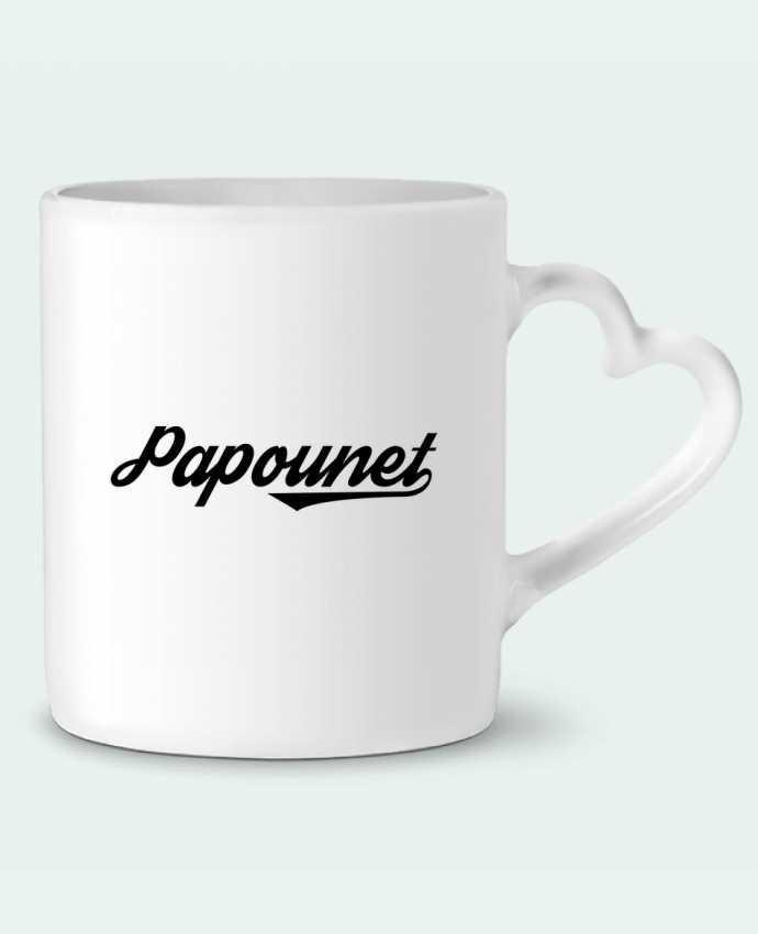Mug Heart Papounet by tunetoo