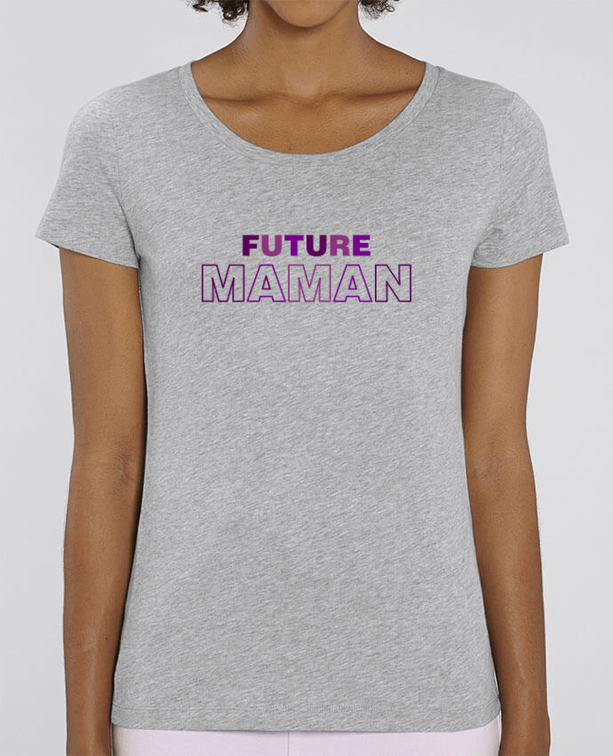 Essential women\'s t-shirt Stella Jazzer Future Maman by tunetoo