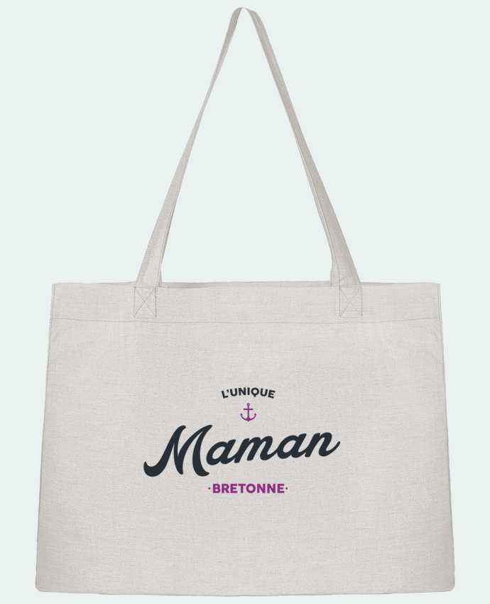 Sac Shopping L'unique maman bretonne par tunetoo