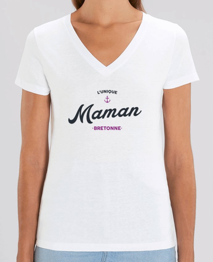 Tee-shirt femme L'unique maman bretonne Par  tunetoo