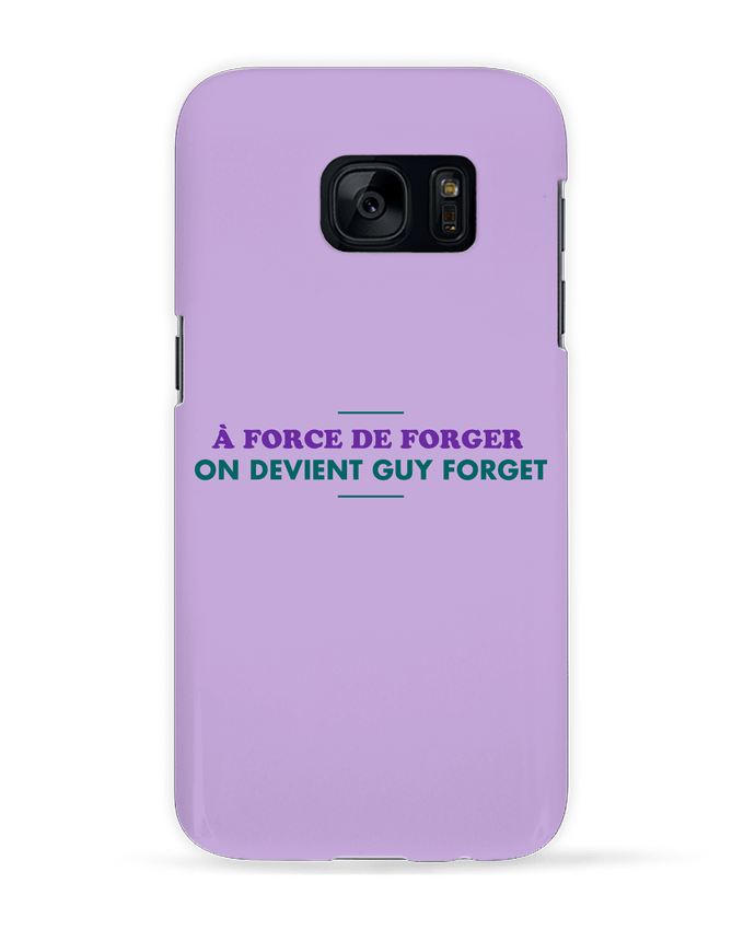 Case 3D Samsung Galaxy S7 A force de forger by tunetoo