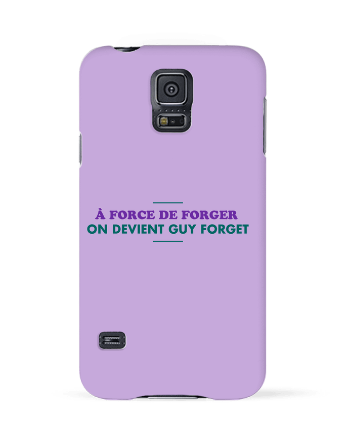 Case 3D Samsung Galaxy S5 A force de forger by tunetoo