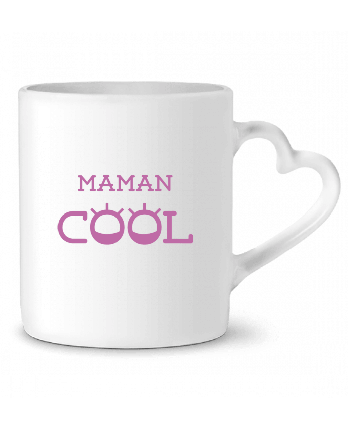 Mug coeur Maman Cool par tunetoo