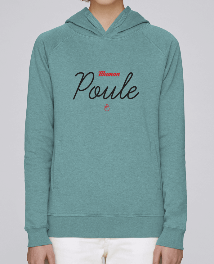 Sweat capuche femme Maman Poule par tunetoo