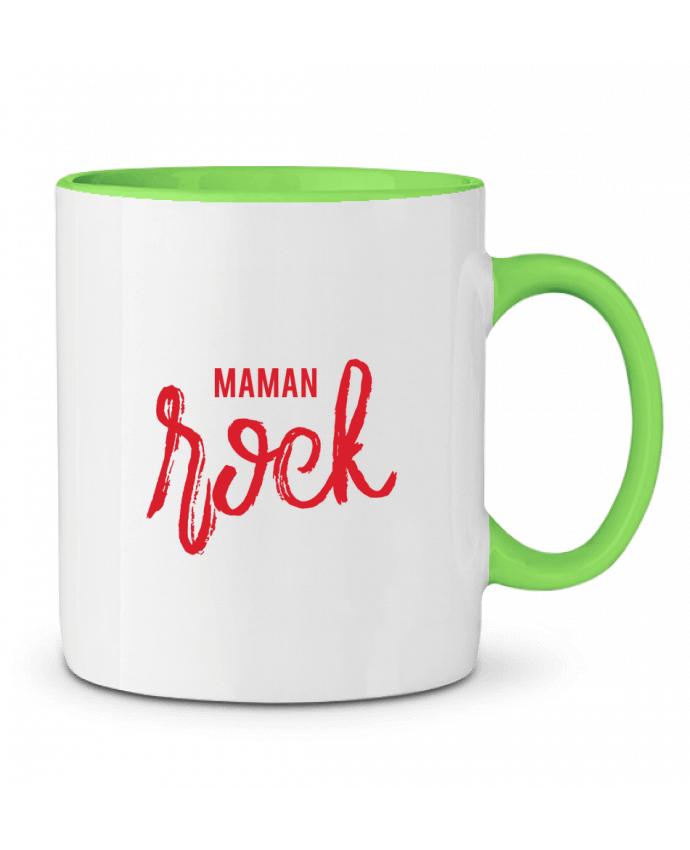 Mug bicolore Maman rock tunetoo