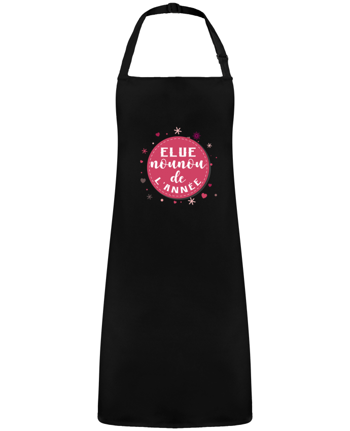 Tablier t-shirt elue nounou de l'année cadeau pour nounou par  Touille77