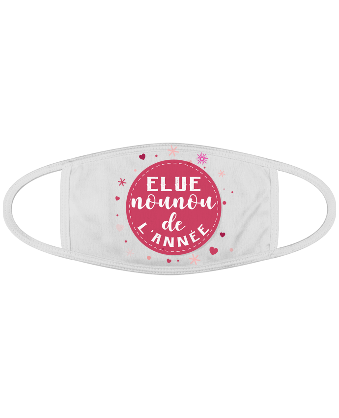 Masque t-shirt elue nounou de l'année cadeau pour nounou par Touille77