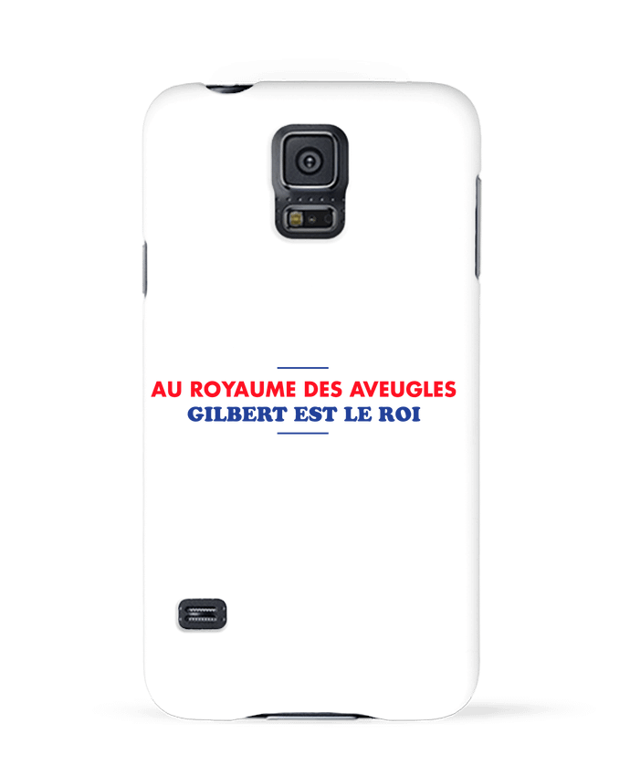 Case 3D Samsung Galaxy S5 Au royaume des aveugles by tunetoo