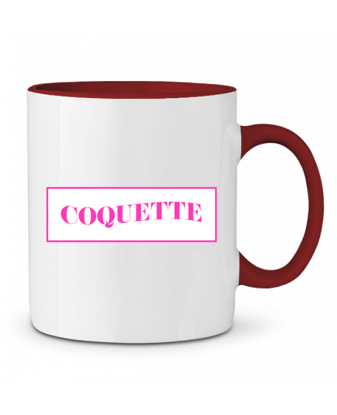 Mug bicolore Coquette tunetoo