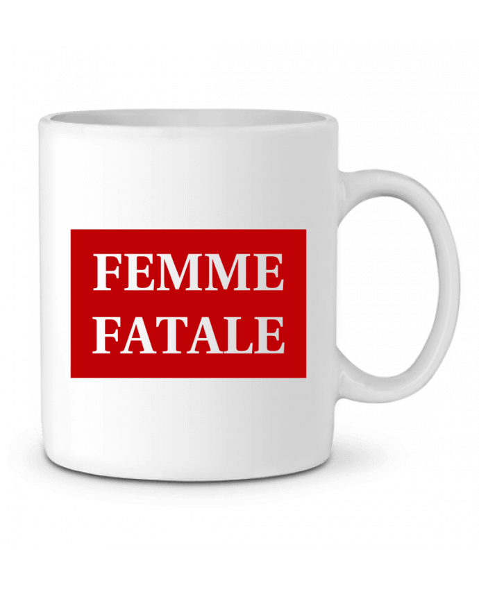 Ceramic Mug Femme fatale by tunetoo