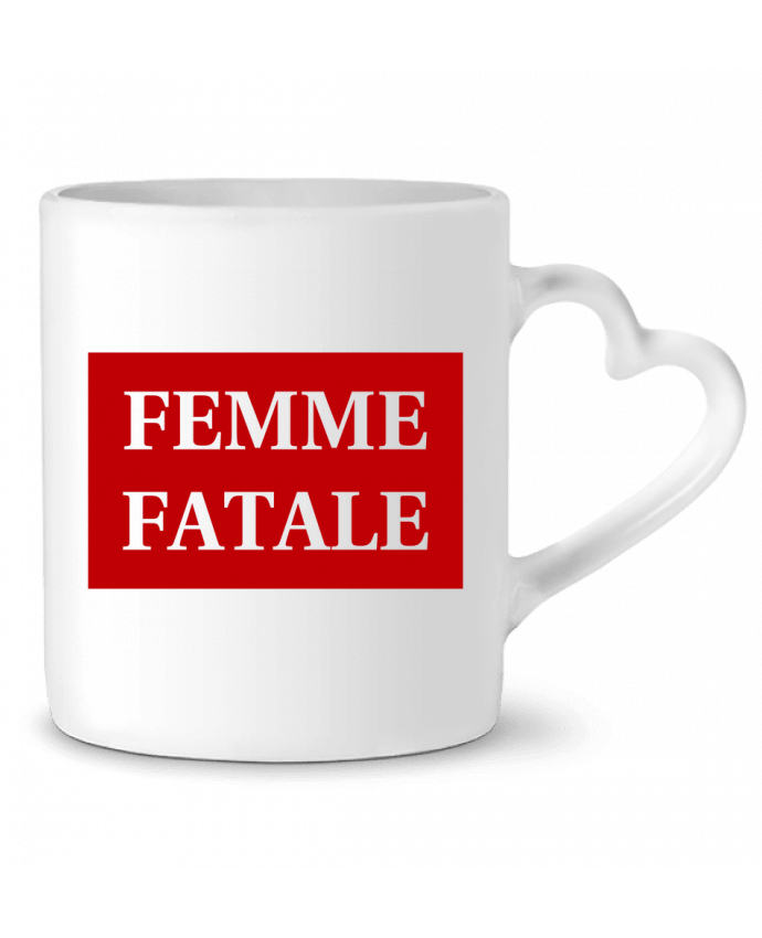 Mug Heart Femme fatale by tunetoo