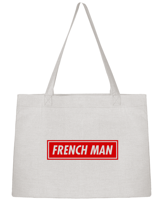 Shopping tote bag Stanley Stella French man by tunetoo