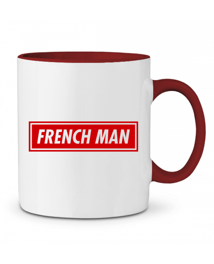 Two-tone Ceramic Mug French man tunetoo
